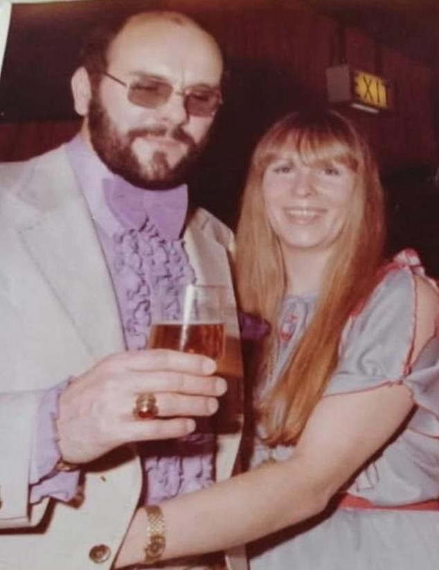 The gangster with her late husband Mickey