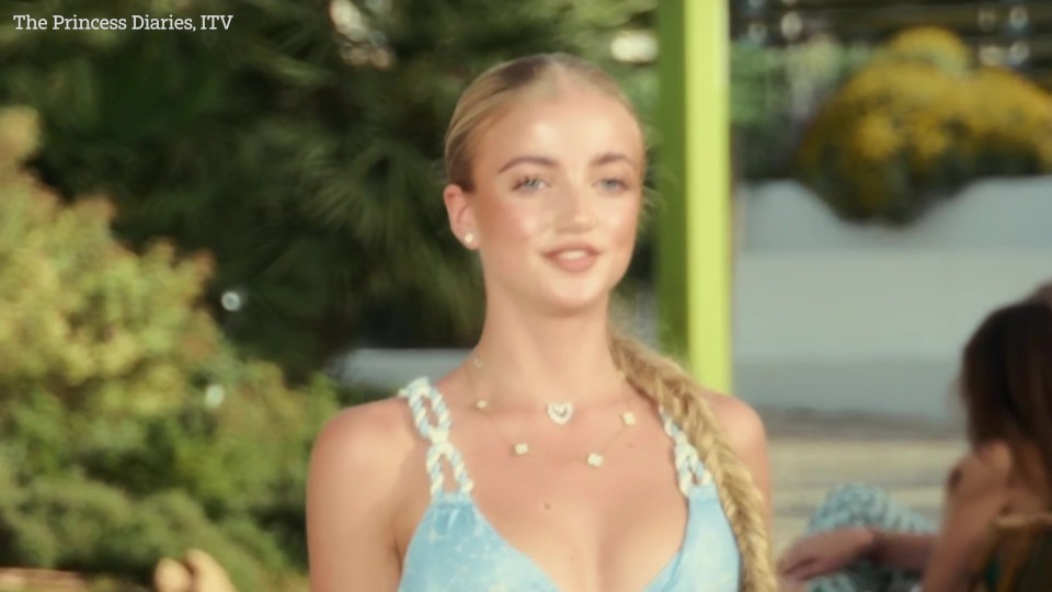 Princess making her modeling debut in Ibiza.