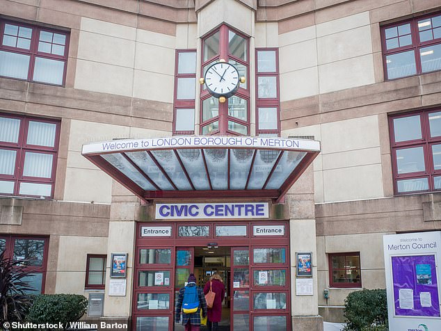 Merton Council, south London, pictured, sent a 27-page inclusive language document round to employees encouraging them to change the words they use in the workplace