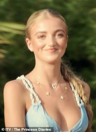 the teenager makes her modelling debut in Ibiza during episode 2 of The Princess Diaries