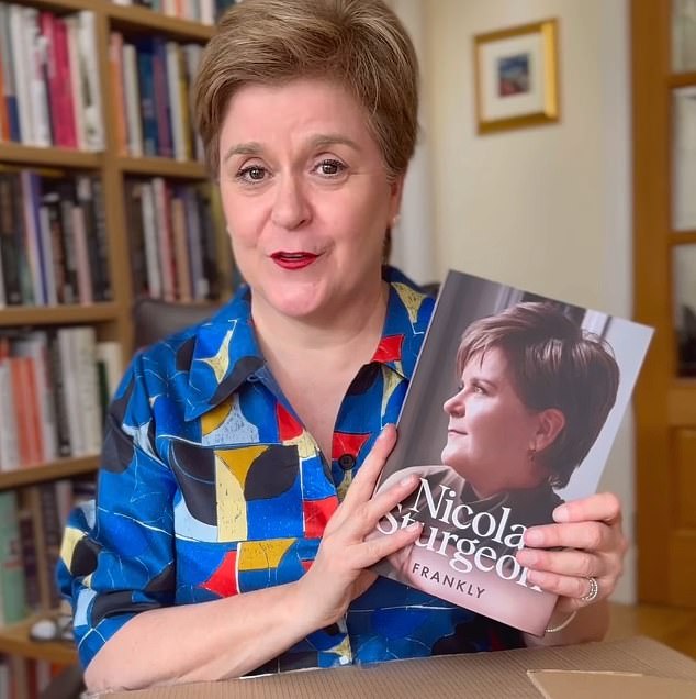 In the book Sturgeon denies any responsibility for the leaks and says that she does not know who was behind them - but suggested it would have been 'classic Alex' for him to have
