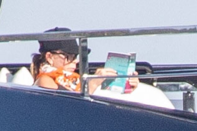 Bookworm Victoria was engrossed in her novel