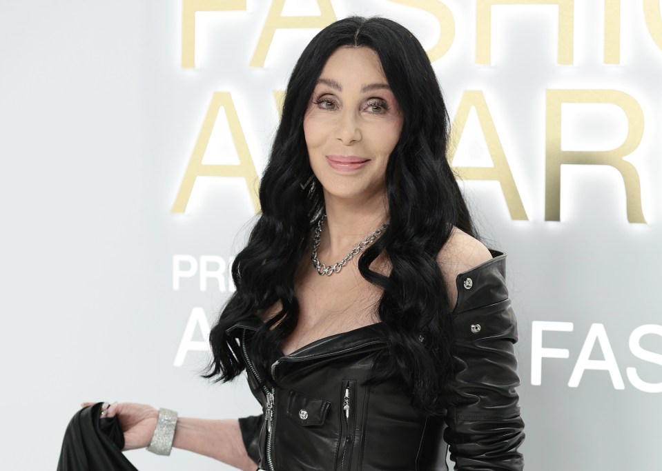 Cher at the CFDA Fashion Awards.
