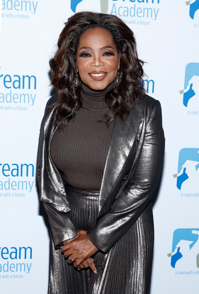 Oprah Winfrey at the U.S. Dream Academy's Power of a Dream celebration.