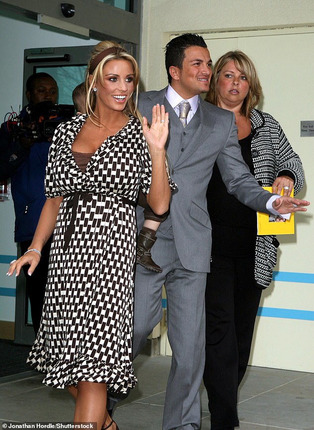 The businesswoman formerly appeared on Peter and ex-wife Katie Price 's reality programme Katie and Peter, which ran from 2004 to 2009 during the course of their relationship [pictured with Katie and Peter in 2007]
