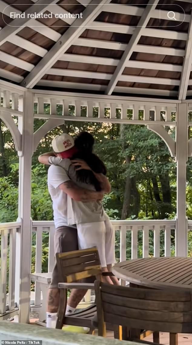 Nicola also shared this video of Brooklyn's second proposal to her