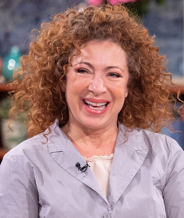 Doctor Who star Alex Kingston was the third star to be announced