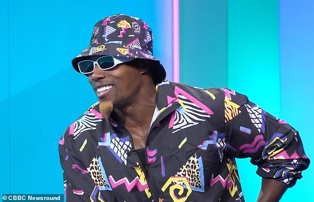 His involvement was revealed in a prank to CBBC Newsround viewers on Monday, after the BBC had previously said the first stars taking part would be revealed much later in the day