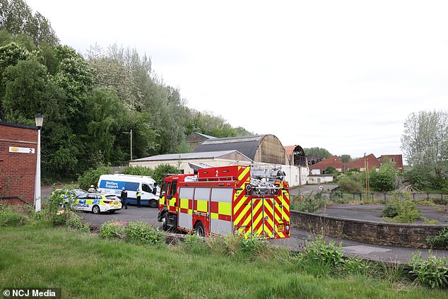 At the time , Detective Chief Inspector Louise Jenkins, of Northumbria Police, described the fire as an 'extremely tragic incident'. DCI Jenkins added: 'Our thoughts are with Layton's family as they begin to attempt to process the loss of their loved one. Pictured: the scene of the fire