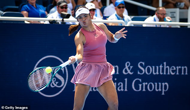 The Brit fought well and came incredibly close to her biggest win since the US Open