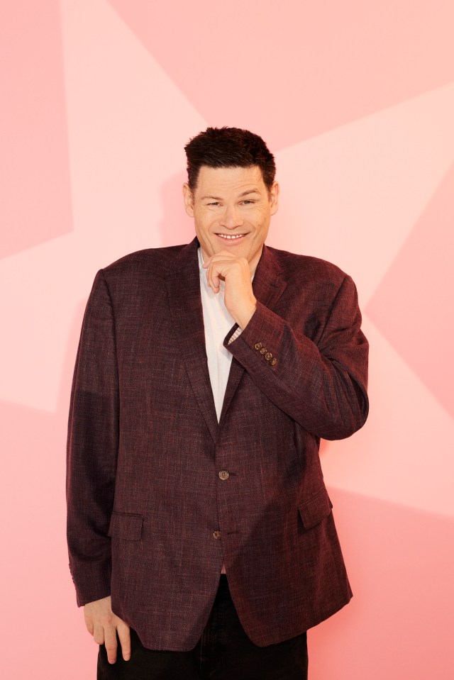 Mark Labbett on Celebs Go Dating.