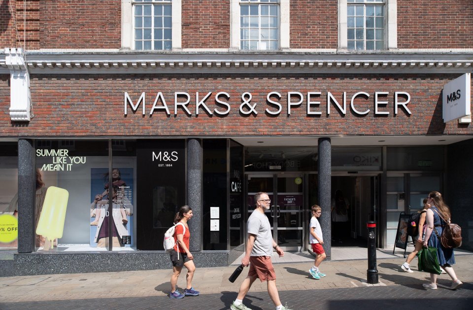 Marks & Spencer store in Windsor, UK.
