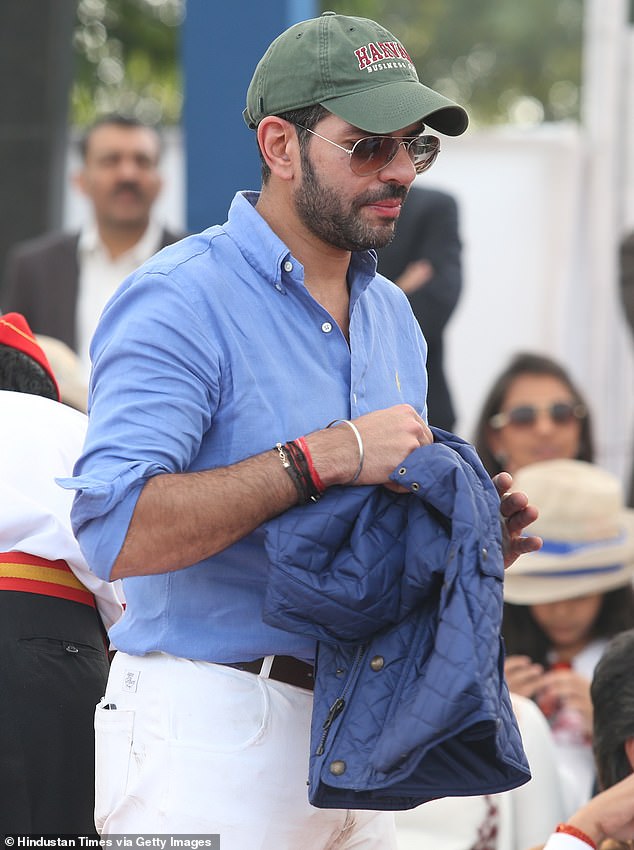 Mr Kapur died in June leading to a battle for his £3billion inheritance and his company (pictured in 2013)