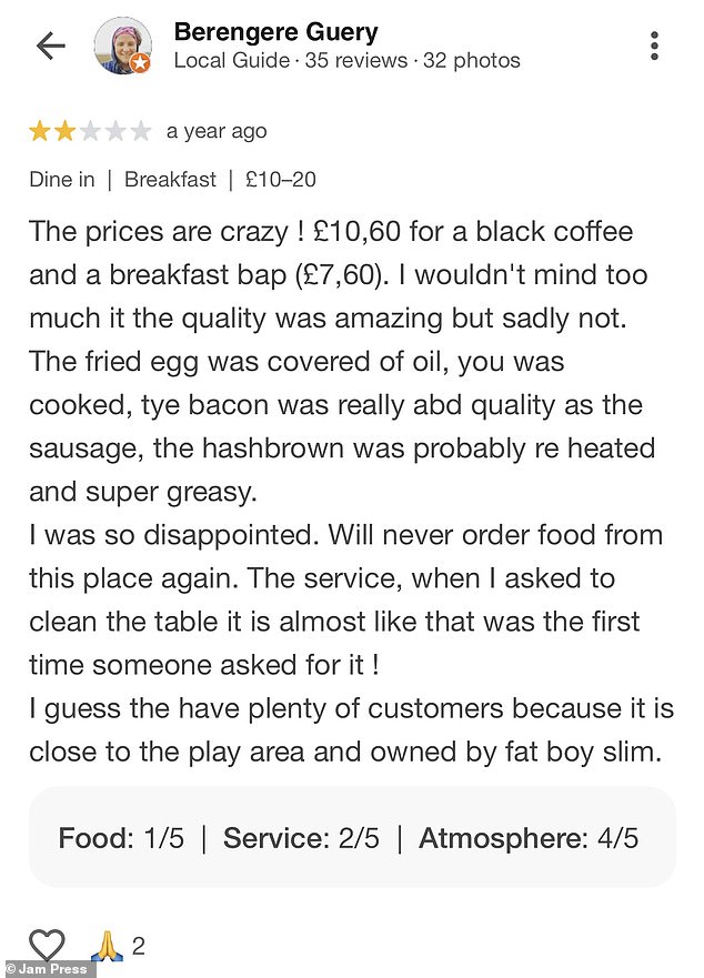 Many customers have reviewed their visits to the Big Beach Café - reporting various experiences