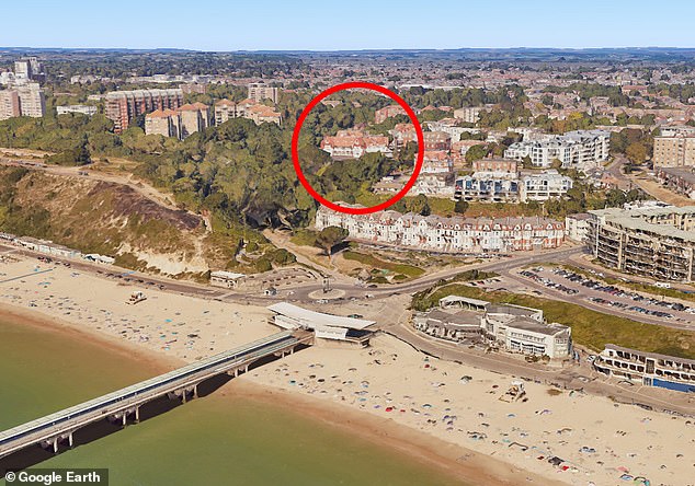 The Chine Hotel in Bournemouth is used by asylum seekers and is a hotspot for British holidaymakers