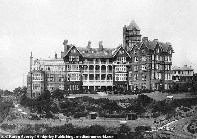 The Boscombe Spa Hotel in Bournemouth was later renamed the Chine Hotel (pictured)
