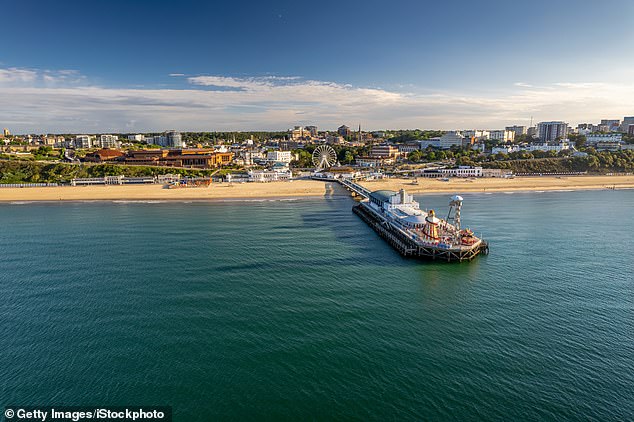 Walking down Bournemouth's Meyrick Road there is a palpable feeling of tension, unease, and discontent (Pictured: Bournemouth Pier just minutes away from the street)