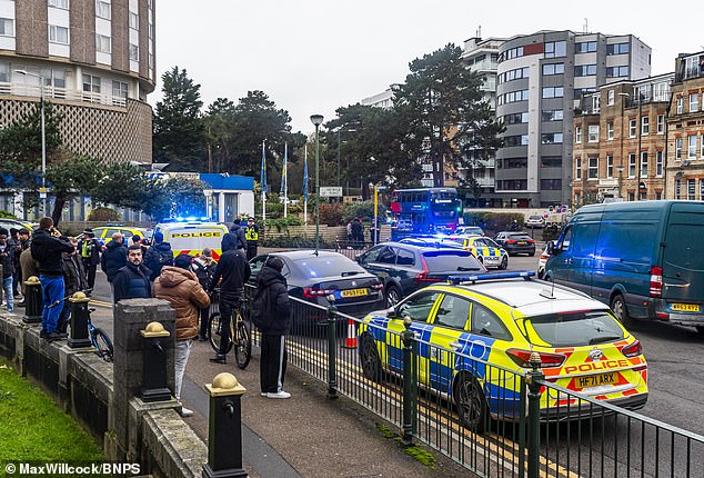 A street fight occurred between the entrance to Bournemouth and Poole College and the Roundhouse on January 25 last year, prompting a major police response
