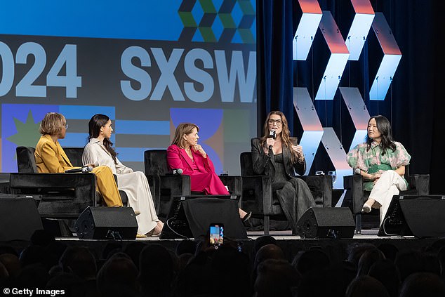 When Pretty Baby star Brooke Shields appeared on a panel to mark International Women's Day last year, she sparked global amusement when she interrupted the Duchess of Sussex's story