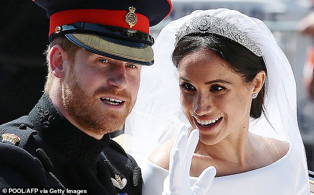 Meghan, 44, is now a member of the Royal family , having married Prince Harry, but Brooke, 60, is a real Princess.