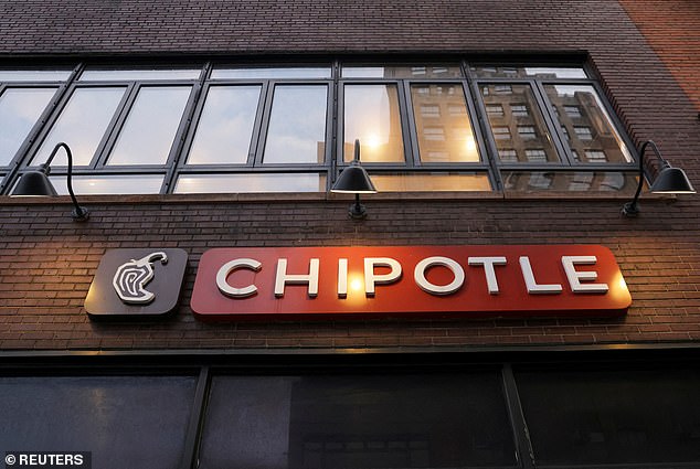 Mishra did not land the job at the popular fast food chain (file photo of Chipotle)
