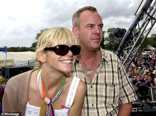 The TV personality, 87, made the surprising revelation in a new interview with Boom Radio - almost 10 years on from their 2016 separation (Pictured in 2002 at Glastonbury)
