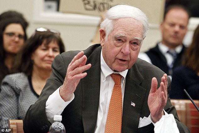 Peter's father, William Goodwin (pictured), is one of Virginia's most prominent figures