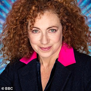 Doctor Who star Alex Kingston, 62, (pictured) will also take to the dance floor this year, The One Show announced on Monday night