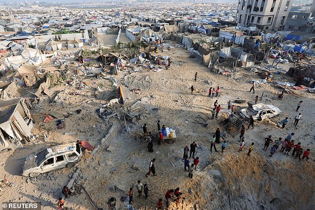 Netanyahu has contstantly denied reports that there is widespread starvation and Gaza and only admits there have been shortages