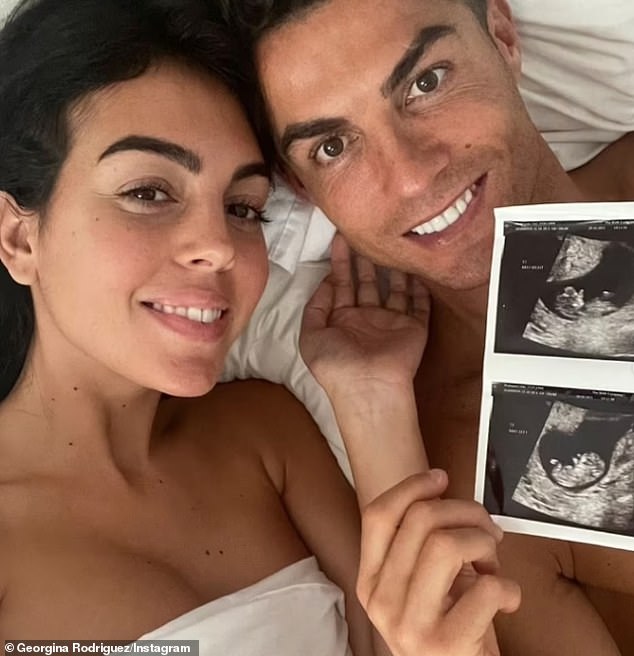 In 2021 there was joy on a personal front for Ronaldo and Rodriguez, who confirmed her second pregnancy - this time with twins, a boy and a girl