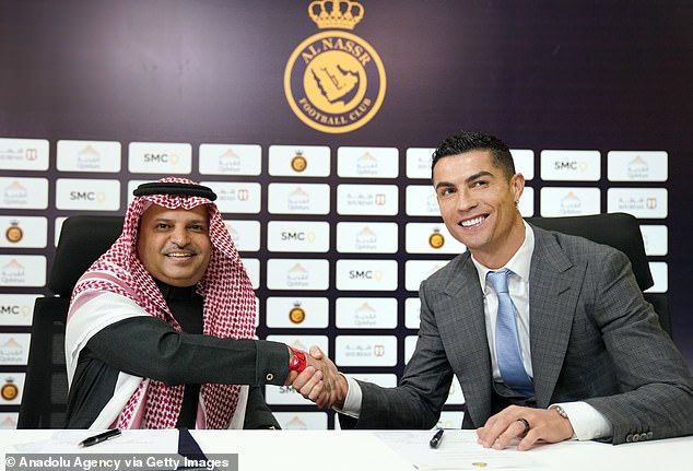 Ronaldo - now 40-years old and well past the age of conventional footballing retirement - recently signed a contract extension with Saudi club Al Nassr worth £167million-per-year