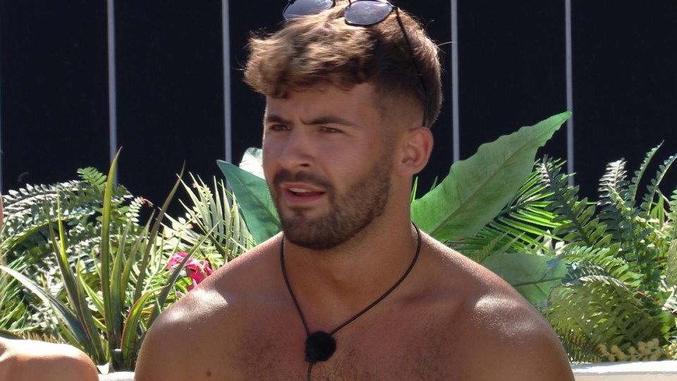 Ciaran from Love Island.