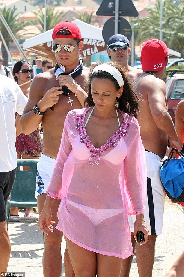 Nereida Gallardo (pictured), whose name has come to light in recent days thanks to her comments about Ronaldo's girlfriend, enjoyed a few dates with Ronaldo