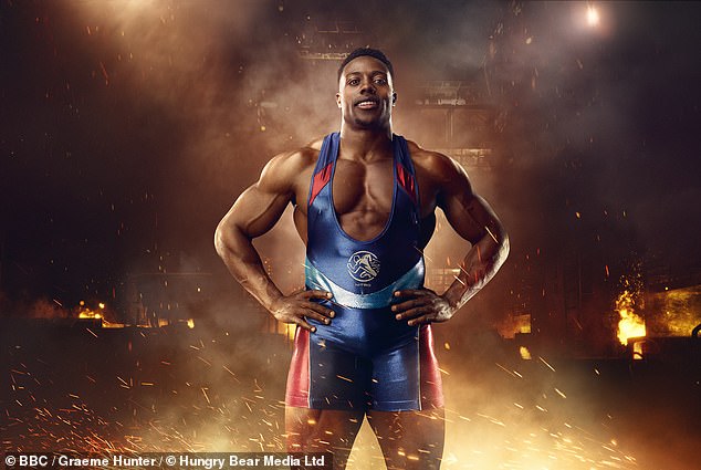 The Olympic sprinter and former Commonwealth Games champion is best known as his alter-ego Nitro on the BBC series Gladiators