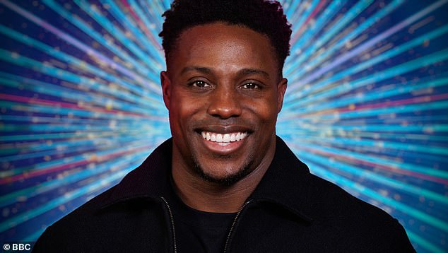 Gladiators star Harry Aikines-Aryeetey was unveiled as the first celebrity set to take part in Strictly Come Dancing 2025