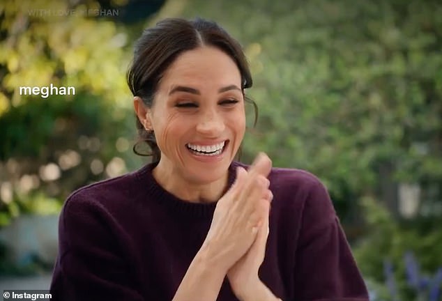 Meghan in the new trailer for the second season of her lifestyle and cooking show