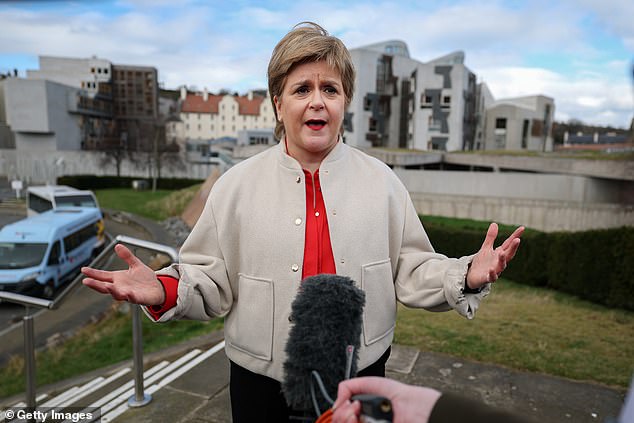 When Ms Sturgeon refused to comment on the Supreme Court gender ruling in April, Ms Rowling hit out again