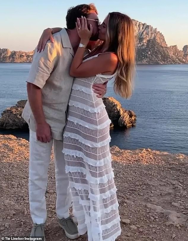 On Thursday Tia revealed she had arrived in Mallorca ahead of her big day, a year after she and Harry got engaged