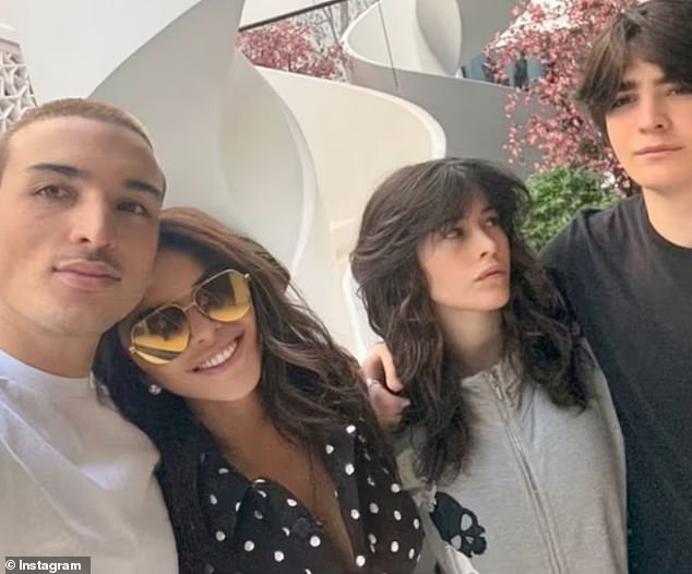 'On a typical Saturday, we hang out, we have dinner with the kids, which is always fun because you never know where the conversation is going to go with this many kids,' Sánchez told Wall Street Journal Magazine at the time