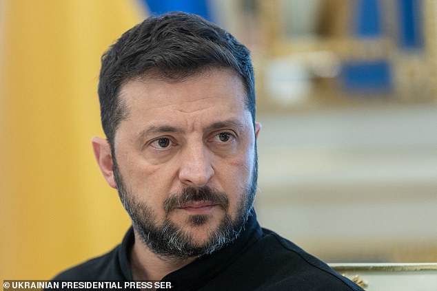 Volodymyr Zelensky warned that Russia was 'readying for a new offensive' rather than preparing to end the war