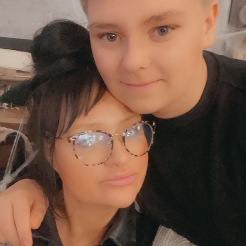 Photo of Caroline Willgoose Ne-Turner and her son Harvey.