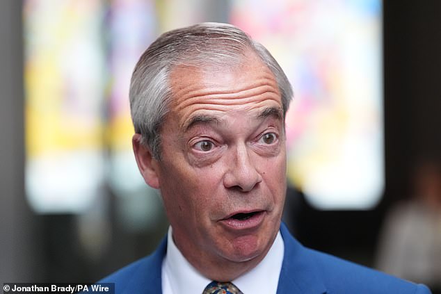 Nigel Farage is set to be the latest figure to meet the Vice-President when the pair meet for breakfast today