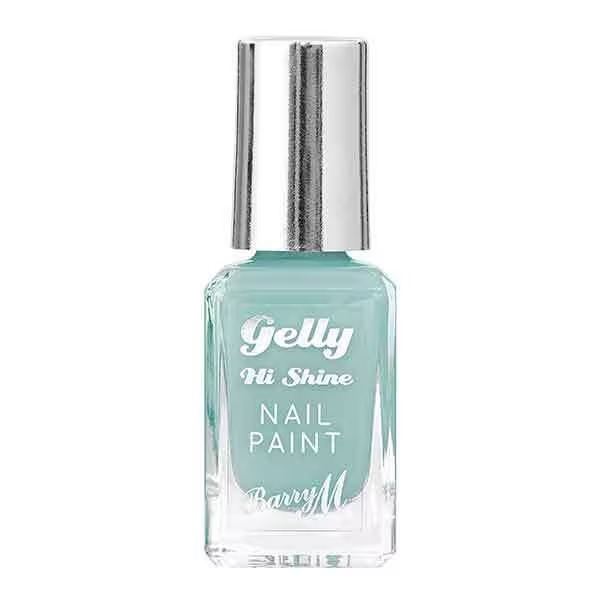 Bottle of Barry M Gelly Hi Shine nail paint.