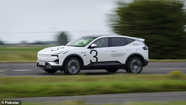 The Polestar 3 used was the Long Range Single Motor version which costs £69,910. It's a rival to the Tesla Model Y and BMW iX