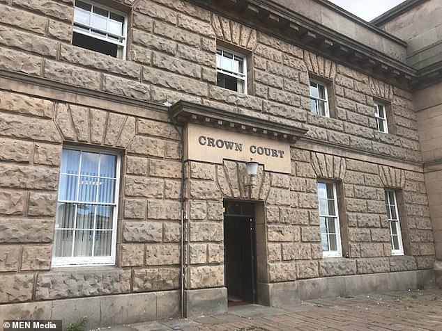 At Chester Crown Court (pictured), Bradley tried to escape jail for a fifth time - again citing her childhood and saying she needed to spend more time with her 12-year-old son