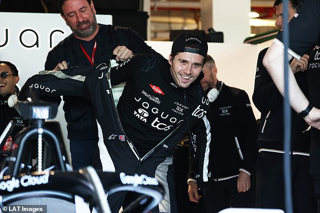 Over the years, Brooklyn has tried his hand at several different careers from modelling, to photography to becoming a chef and most recently training as a Formula E driver
