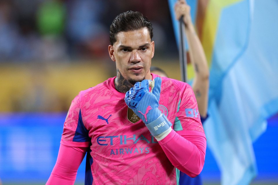 Ederson of Manchester City at the FIFA Club World Cup.