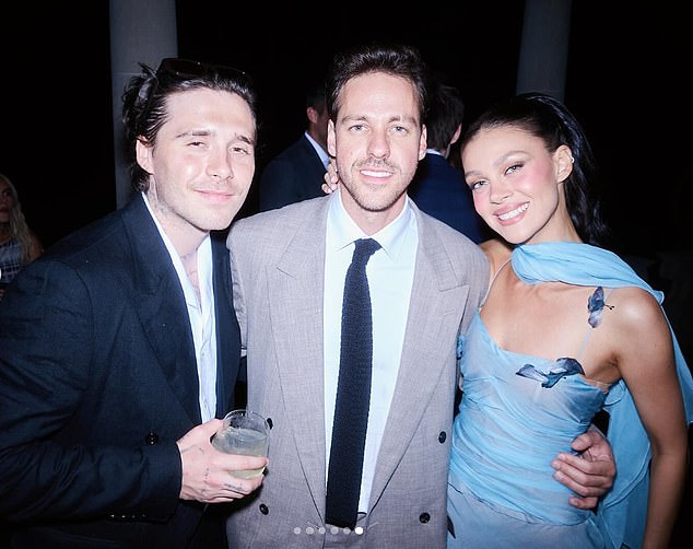 In yet another show kinship among the Peltz clan, both Brookyln and Nicola posted a picture showing them posing with her ice hockey player brother Brad Peltz