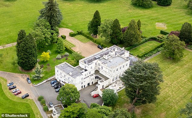 Pictured: Royal Lodge, a 31-bed mansion where Andrew has lived for the past 20 years