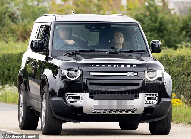 Prince Andrew is seen with Sarah Ferguson for the first time since the publication of an explosive new biography